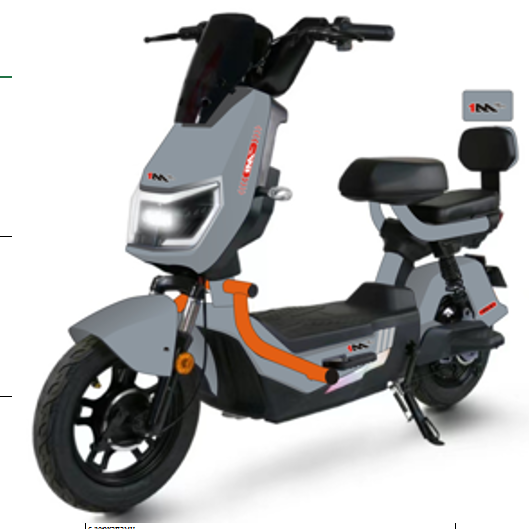 Электромопед ONEMOTO ES-E (500Вт; АКБ 48V13Ah; до 30 км)