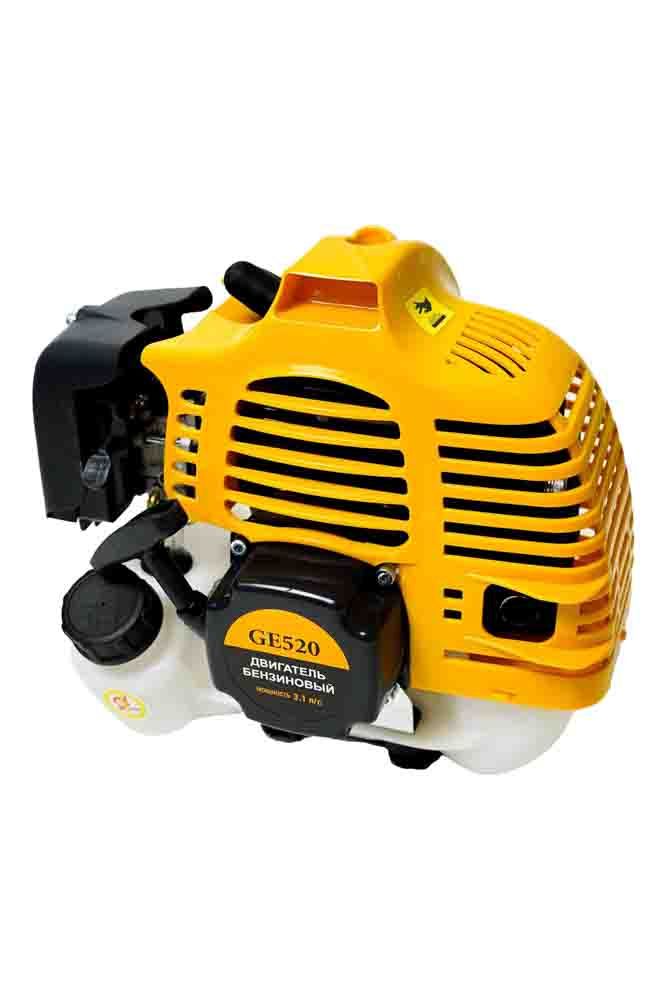 Двигатель бензиновый GE520 (2-таткн., 52сс, 3,1лс, желтый)