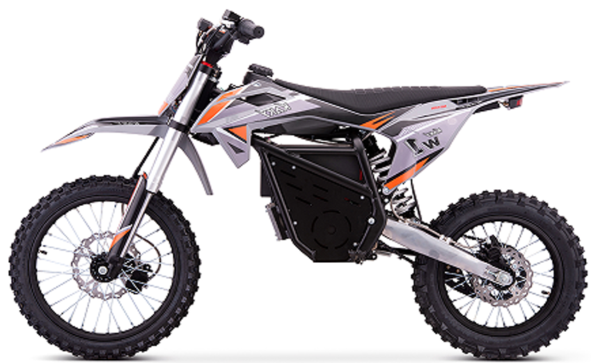 Мотоцикл аккумуляторный ONEMOTO W1-7000PRO(3000Вт;пик7000Вт;АКБ72V36Ah;до100 км;до 75 км/ч;19-16)