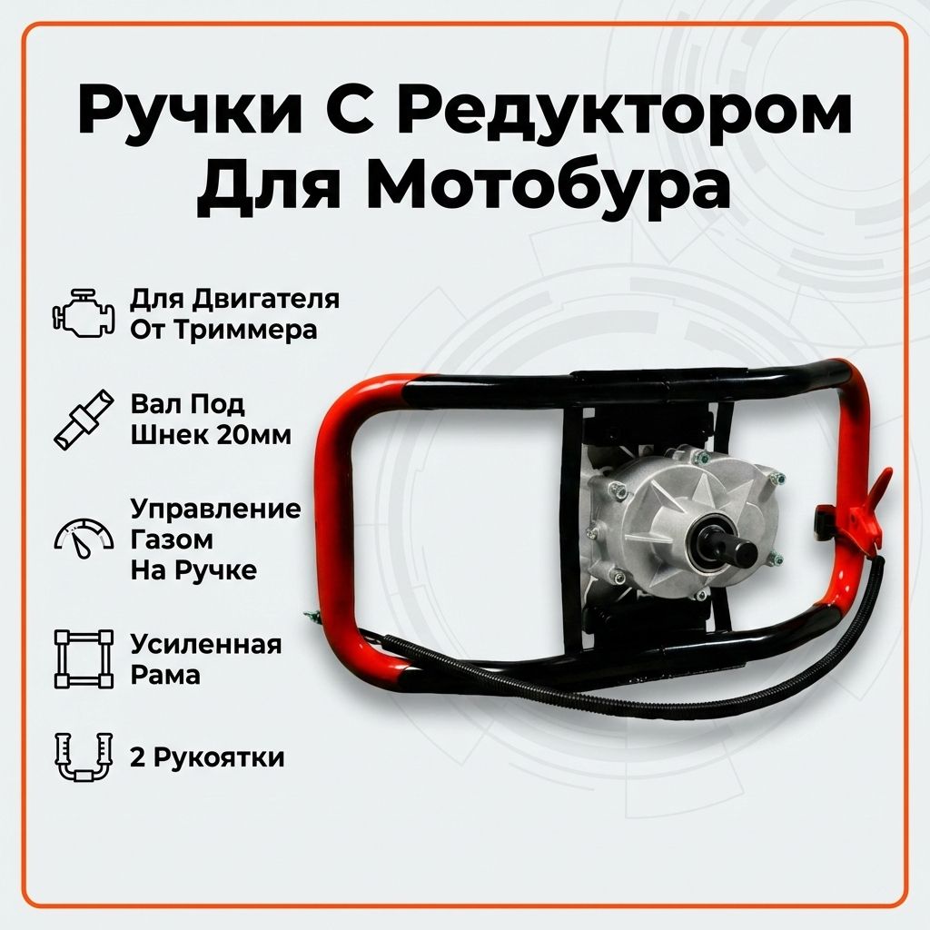 Ручки с редуктором (для мотобура) HAG1